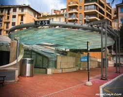 Monaco Train Station